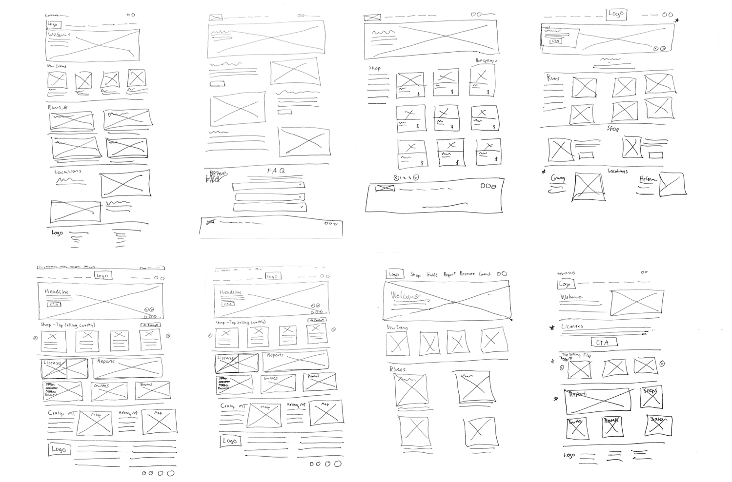 Wireframe Sketch